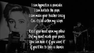 Dean & Britta - Teenage Lightning and Lonely Highways (Lyrics)