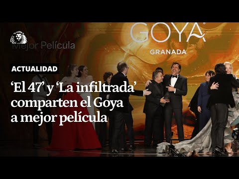 GOYA 2025: 'EL 47' y 'LA INFILTRADA' COMPARTEN el PREMIO a la MEJOR PELÍCULA | RTVE Noticias