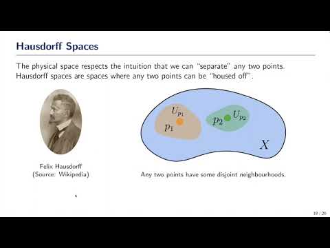 Prerequisites II: Topology - Cristian Bodnar