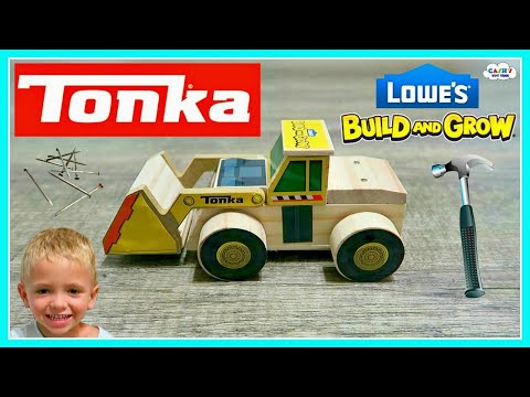 Lowe’s Build & Grow TONKA Front End Loader Toy Review