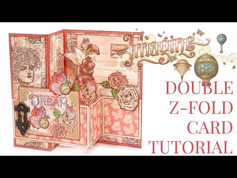 [Tutorial] Double Z-Fold Card: Club G45 Vol 7 Featuring Imagine
