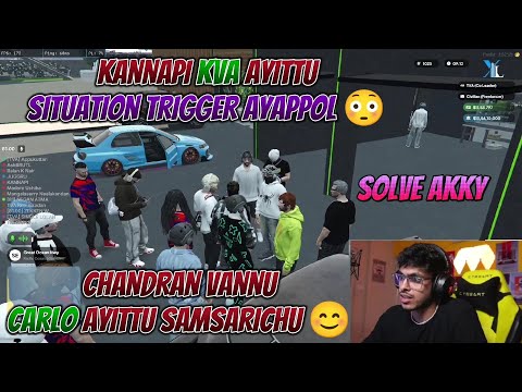 KANNAPI KVA AYITTU SITUATION AYAPPPOL 😳 CHANDRAN VANNU CARLO AYITTU SAMSARICHU 🫡 #eaglegaming #tva