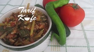 Kıymalı Semizotu Yemeği