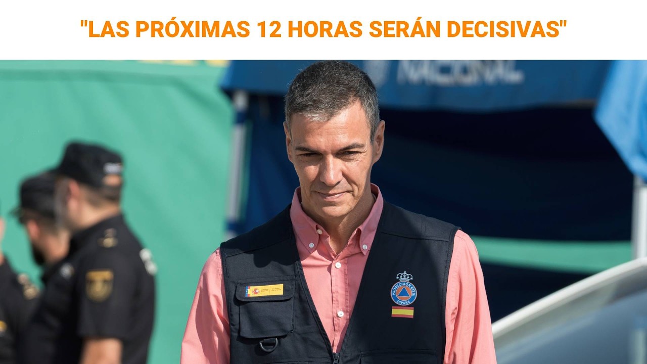 🔴DIRECTO | Pedro Sánchez visita el puesto de mando de Navalcarnero | RTVE Noticias