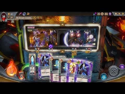 Monster Train Cov 25 Divinity Blue/Pink - Nearly Dead For Nearly The Whole Game