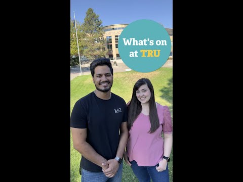What's on at TRU - Aug  29 — Sept  5