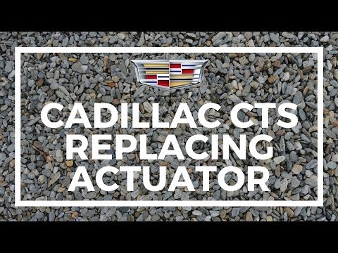 Cadillac CTS Changing Actuator for Door (CTS 2009 + Other models)