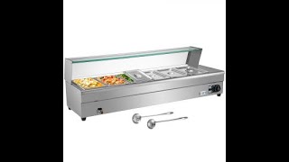 Baño María eléctrico de 6 ollas 110V