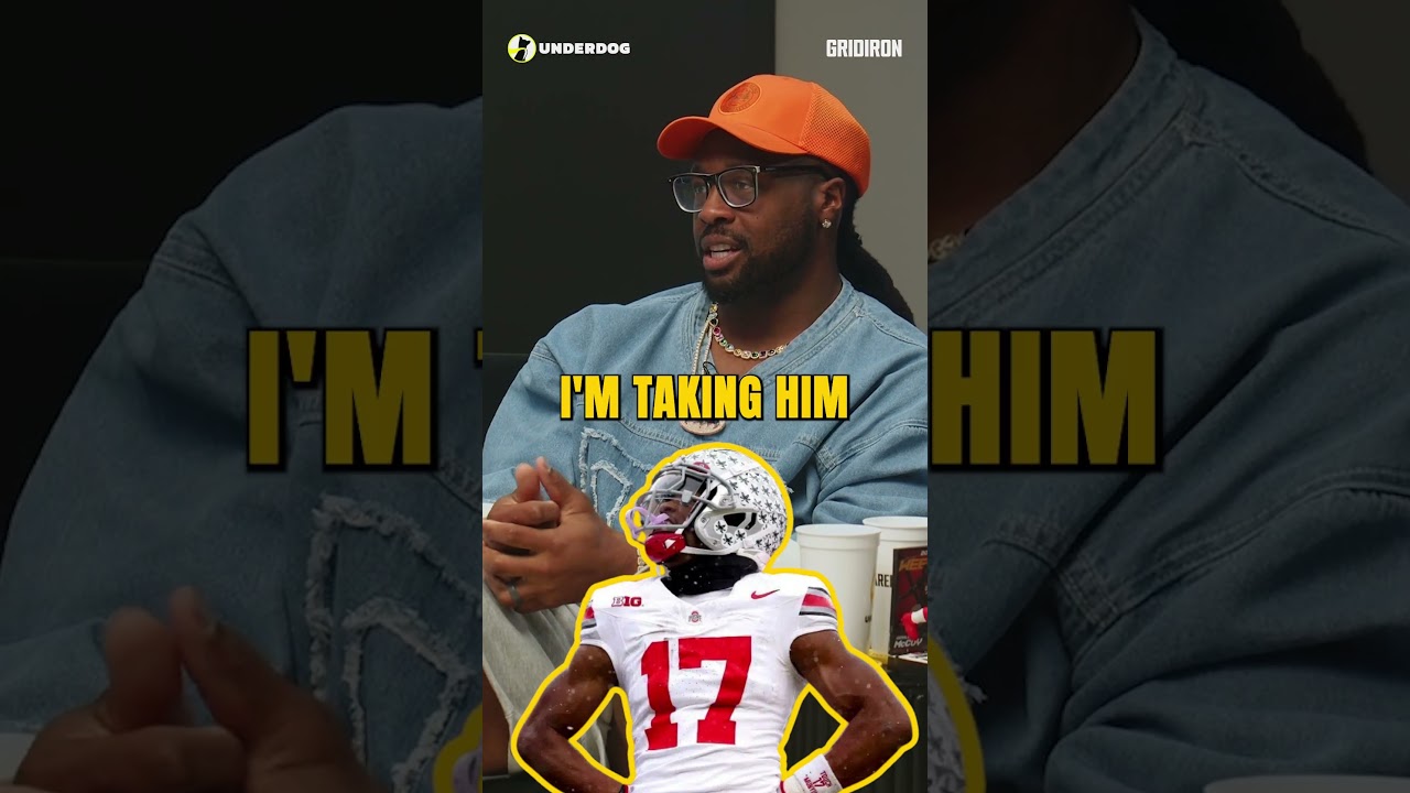 Should Carnell Tate be the FIRST receiver selected??