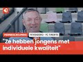 Bij FC Twente werd wat extra aandacht aan Steven Berghuis besteed
