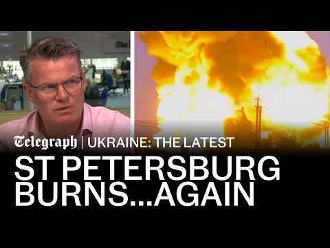 Putin’s home city struck again as Ukraine blows up Crimea bridge | Russia-Ukraine latest war news