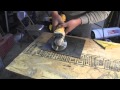 How to Cut Porcelain Tile-using an angle grinder ...