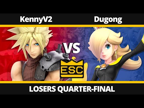 ESC 23 Losers Quarter-Final - KennyV2 (Cloud) Vs. Dugong (Rosalina & Luma) - SSBU Local Tournament