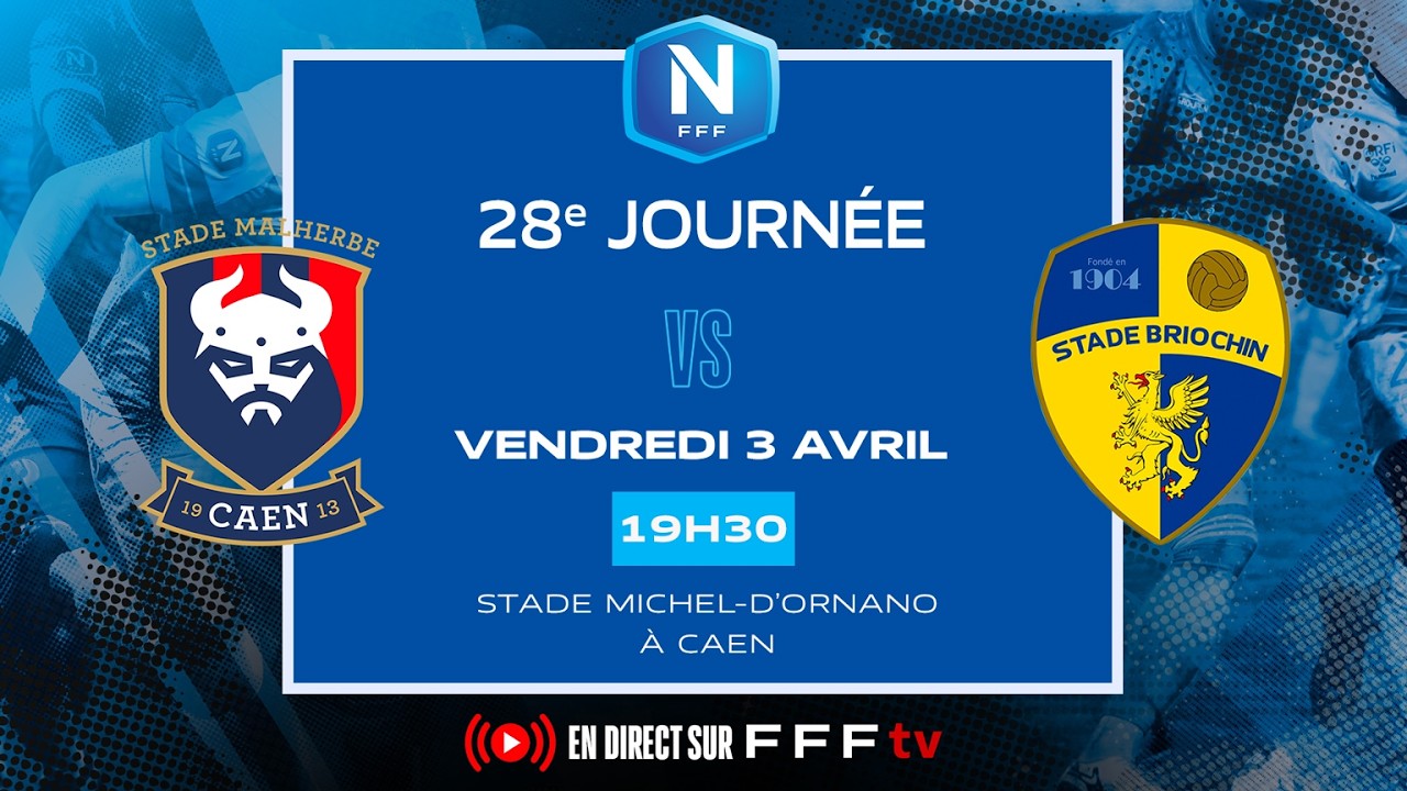 Caen vs Stade Briochin Highlights