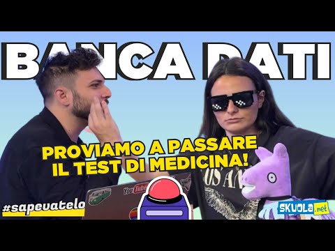 Banca dati Test Ingresso Medicina 2024: domande ASSURDE! | #SAPEVATELO Podcast
