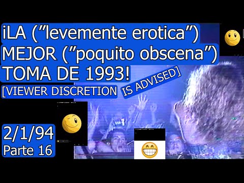 0252 !La Mejor Toma de 1993! :-O Domingo Para Todos, 2 de Enero 1994, Parte 16 de 17
