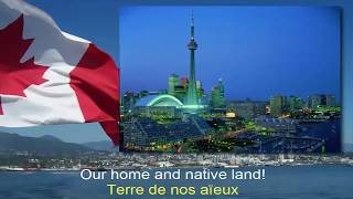 O CANADA National Anthem English and French subtitles