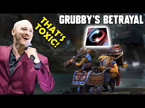 GRUBBY Betrays His Techies Support - ft. SirActionSlacks
