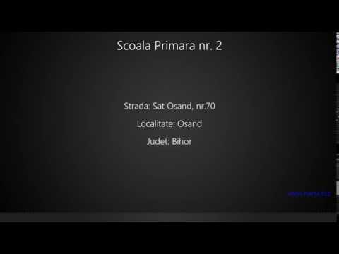 Scoala Primara nr. 2 Osand