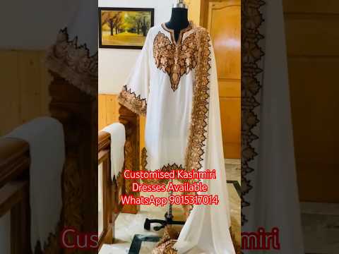 Customised Kashmiri Dresses | Tilla And Ari Work