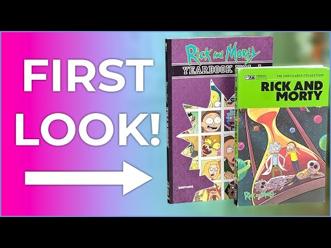 Rick and Morty Yearbook Vol.1 & Rick and Morty Oni Compact Comics Edition: The Unkillable Collection