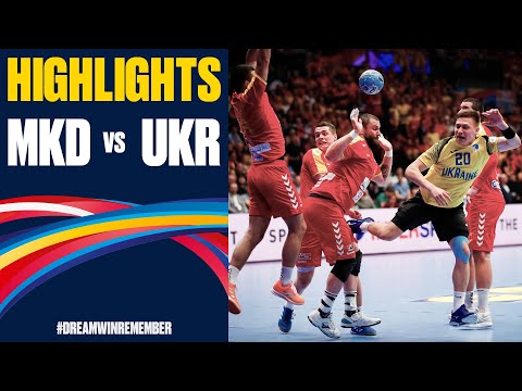North Macedonia vs. Ukraine Highlights | Day 2 | Men's EHF EURO 2020