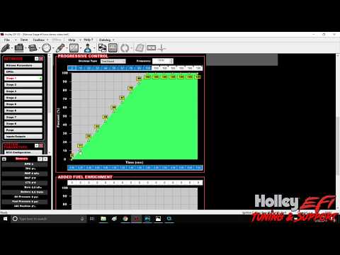 Holley Efi Nitrous Setup and configuring