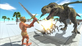 Achilles on a challenging road - Animal Revolt Battle Simulator