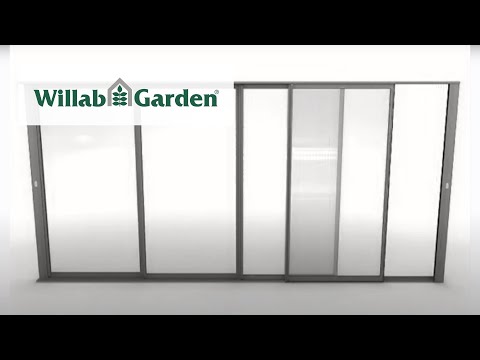 Skjutparti - WG 62eco 4-delad skjutdörr - Willab Garden