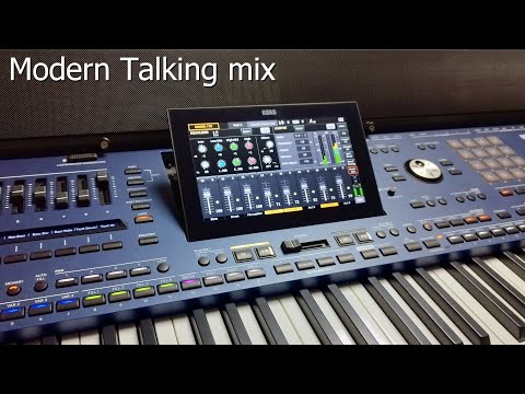 KORG Pa5X Musikant - Modern Talking mix - cover, style from PaMusicSoft.com, Round Robin drums