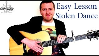 Stolen Dance - Easy Guitar Tutorial - Milky Chance - Beginner Friendly