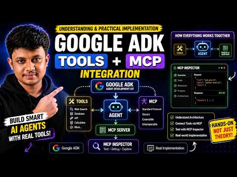 Google ADK and MCP | Understand & Build Real AI Agents Hands-On