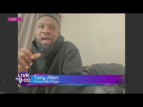 Tony Allen opens up about mental health on 'Live at 9'