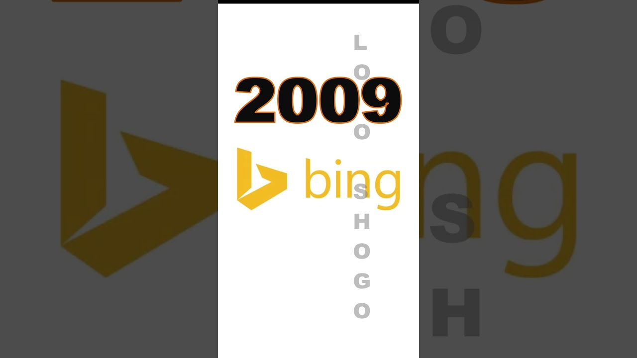 Bing Logo Evolution #bing #search #engine