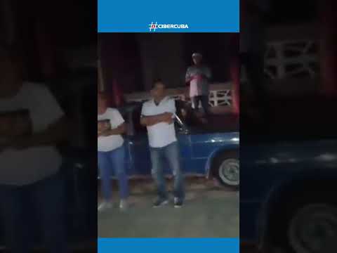 Cubanos enfrentan al Gobierno de Encrucijada (Villa Clara) tras días de apagón general