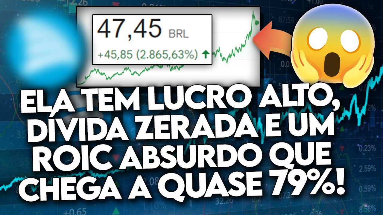 Conheça 10 AÇÕES com o ROIC MUITO ALTO! (INVESTIMENTOS que geram muito RETORNO!) - TOP 10