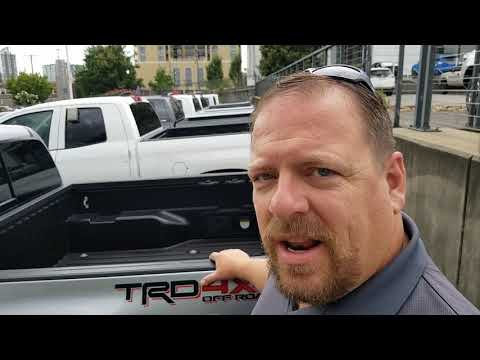 Toyota Tundra and Tacoma bed cleats and rail system