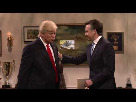 Donald Trump Alec Baldwin Mitt Romney NEW SNL SKIT Cabinet Handshake Cold Open 1080 HD 2016 NOV 19