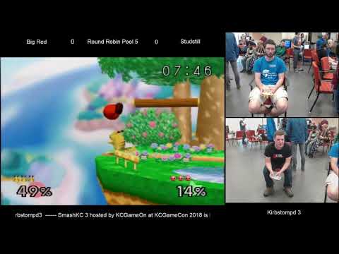 Kirbstompd 3 - Big Red (Pikachu) vs Studstill (Kirby) Pools