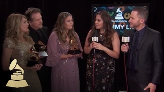Hillary Scott & The Scott Family Interview | Backstage | 59th GRAMMYs