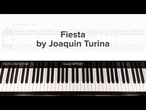 Fiesta (op.52, no.7) by J. Turina