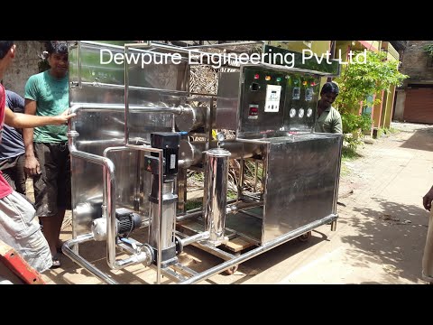 Dewpure automatic ss ro plant