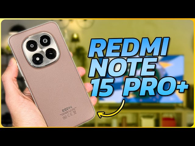 Vídeo relacionado con XIAOMI REDMI Note 15 Pro+ 5G - Smartphone de 12+512GB, Pantalla AMOLED 6,83" 1.5K AMOLED, Snapdragon 7s Gen 4, cámara de 200 MP, Hypercharge 100W, Cargador no Incluido, Azul Glaciar (Versión ES)