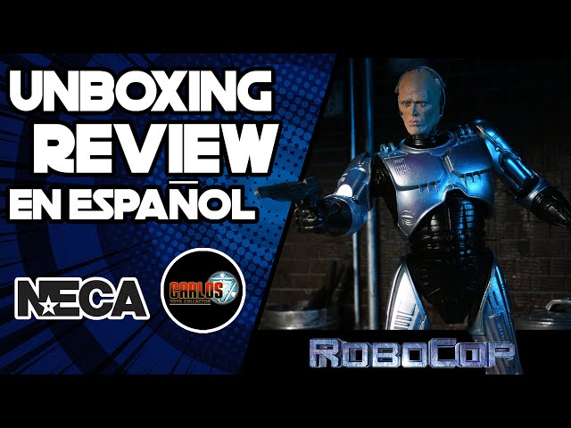 Vídeo relacionado con NECA- Ultimate Robocop AF Estatuas, Multicolor (81785)