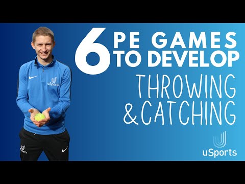 Throwing and Catching PE Games For Primary School