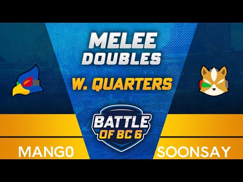 Mang0 (Falco) vs Soonsay (Fox) - Melee Singles Winners Quarter-Final - Battle of BC 6