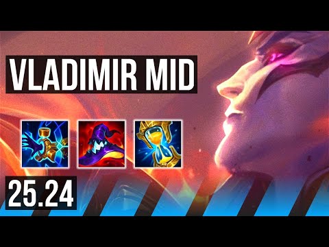 VLADIMIR vs YASUO (MID) | 46K damage | EUW Diamond | 25.24
