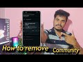 how to remove WhatsApp community group in tamil || remove WhatsApp community in tamil