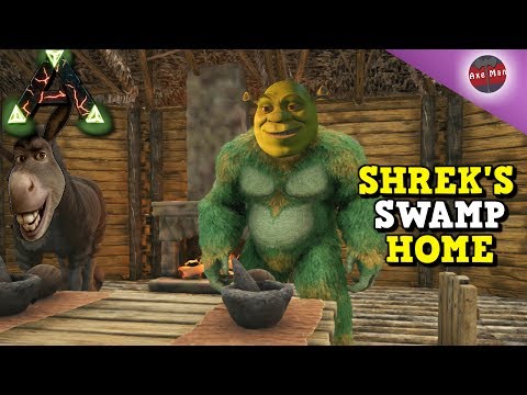 💚 SHREK'S SWAMP HOME 💚  | ARK PVP RAGNAROK 💪 | LIVE STREAM