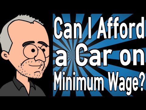最低賃金で車を買えるのか? (Can I Afford a Car on Minimum Wage?)